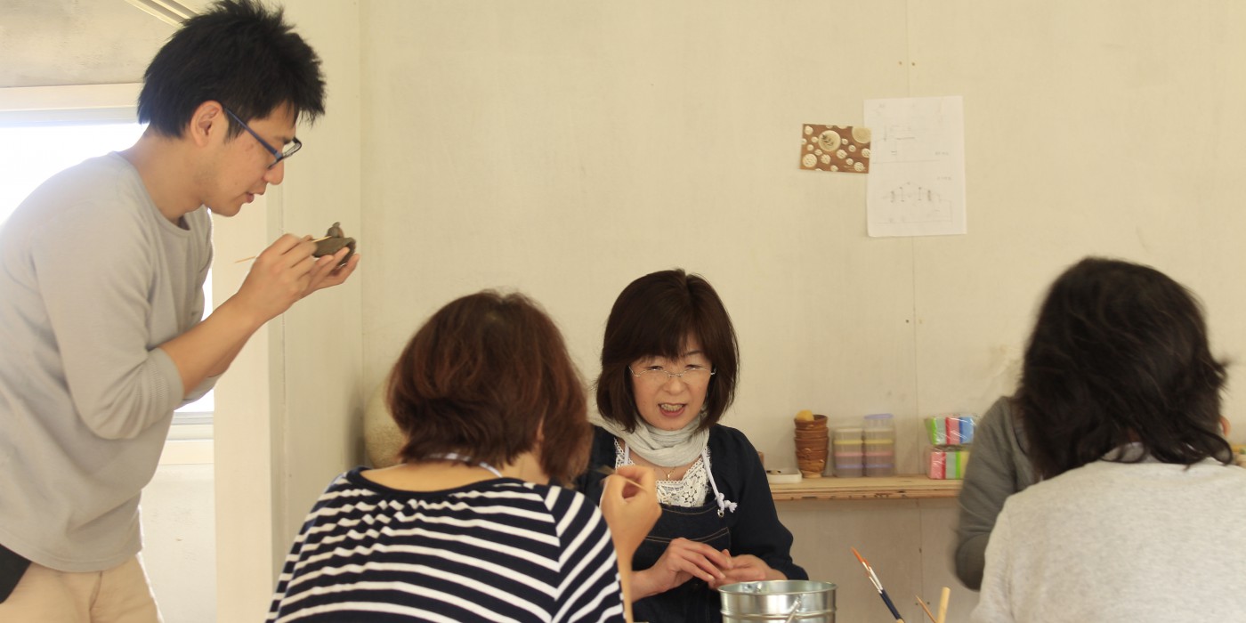 信楽＿Ogama陶芸教室の風景05